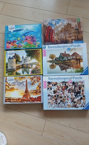 Puzzle 1000 teile konvolut - 6,