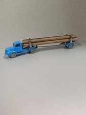 WIKING H0 390/1 MAGIRUS S 3500 Alter Langholztransporter "himmelblau" 60er Jahre