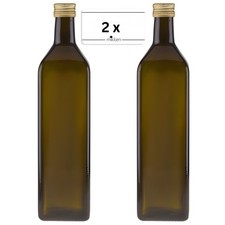 2 x Ölflasche 1 Liter