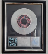 Rolling Stones Platin Award  Mixed Emotions