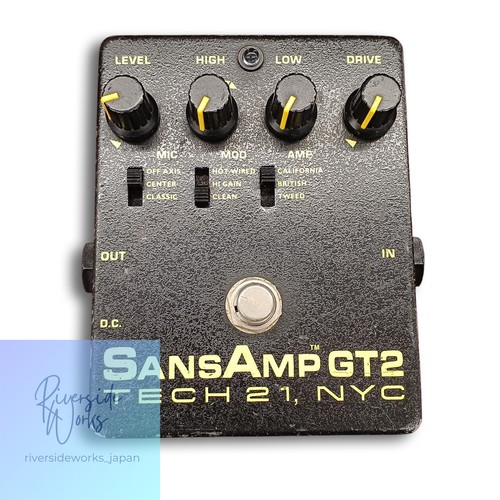 Tech21 sansamp gt2 effektpedal - tech21,