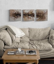 Abstraktes Triptychon –