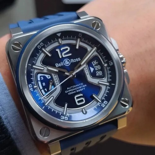 Bell ross blue steel - br-x3,