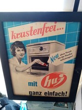 Hui -  Werbeschild aus Pappe -