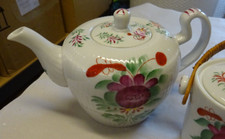 °6 tlg. Ostfriesland Teegeschirr Konvolut - Dekor August Warnecke (AW)