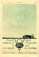 Ford V8 XL Reklame Frankreich