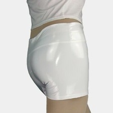 Damen PU Lackleder Shorts Hot