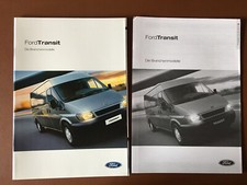 Ford Transit Branchenmodelle Prospekt 06/2002 + Preisliste