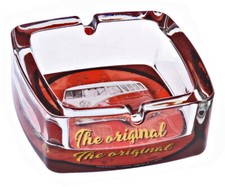 VW Glas Aschenbecher