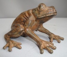 Statue Frosch Tierwelt Art
