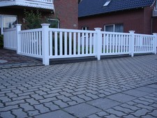 Lattenzaun Kunststoffzaun