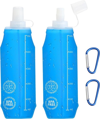 Faltbare trinkflasche set - trinkflasche,