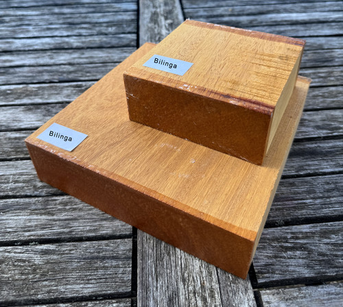 Bilinga 10x10x3cm 1st holz - bilinga,