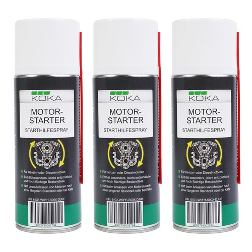 Koka starthilfe spray 400ml - 3x,
