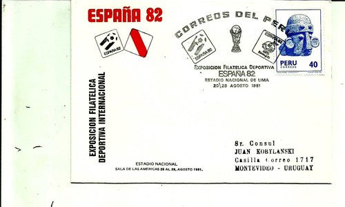 Fussball 1982 beleg mit - 1982,,