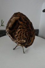 Ozelot Kappe Mütze Vintage