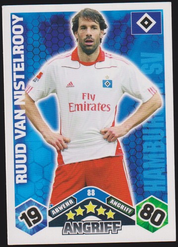 Topps match attax ruud van - topps,
