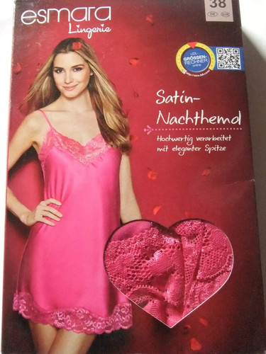 Damen satin nachthemd sexy - nachthemd,