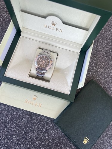 Rolex daytona black - rolex, steel