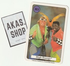 High Energy 1992 Catcher Quartett Card H1 Series 4 Amigo Spiele ULTRA RARE WWF