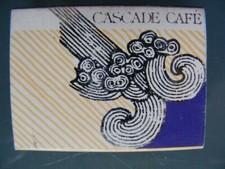 Streichholzschachtel Sammler schön Streichhölzer alt Cafe Sheraton vintage