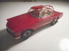 Carrera Universal 132 Mercedes 230SL defekt Bastler  Unfallwagen