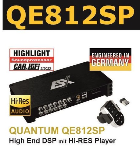 Esx qe812sp dsp kanal - esx, 12-kanal