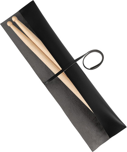 Leather drumstick bag - leather,
