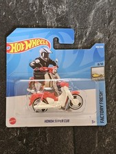 Honda Super Cub in rot   von Hot Wheels  - Modellmotorrad (K15)