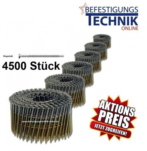 8x75mm ring verzinkt - ring,