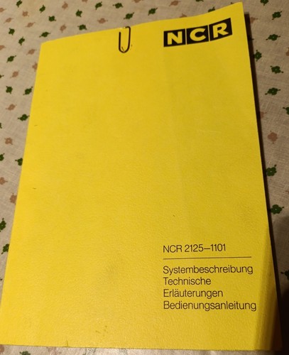 Ncr 2125 1101 - ncr, 2125-1101