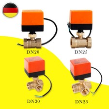 2/3 Wege Dreiwegeventil Zonenventil Elektrische Kugelventil Motorkugelhahn DN25