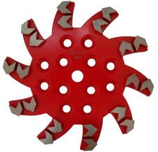 Diamant-Schleifteller 250 mm Sternform passend u.a. zu Blastrac