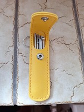 Ohrenreiniger Spirale Edelstahl Ohrenschmalz Entferner Ohrlöffel mit Etui Reise