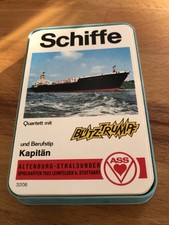 ASS  Quartette Schiffe  Nr.: 3208  guter Zustand, bespielt