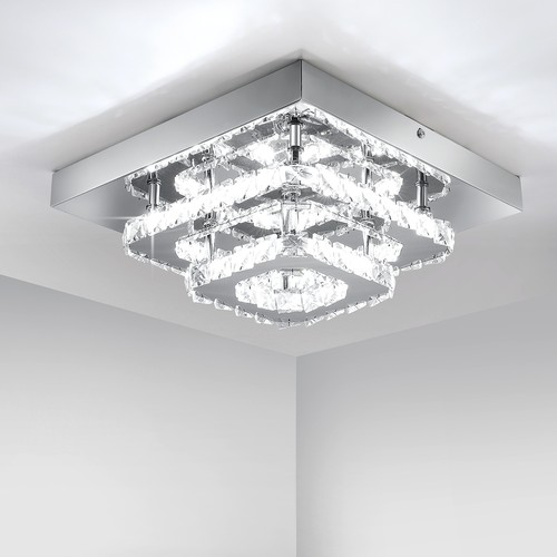 Led kristall deckenlampe - led,