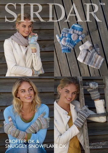 Sirdar strickanleitung crofter - strickanleitung,