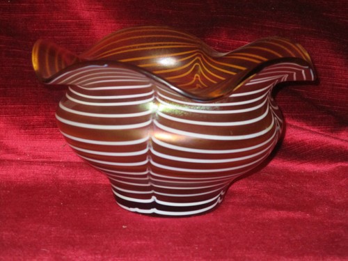 Poschinger vase irisierend - ,
