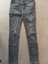 Jeans Distressed Löcher used Low Waist Leggings Hose Skinny Sqin 36 H&M Divided
