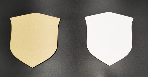 Wappen wappenschild holz mdf - wappen,
