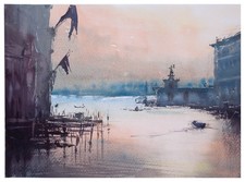 266 Original Aquarell Gemälde