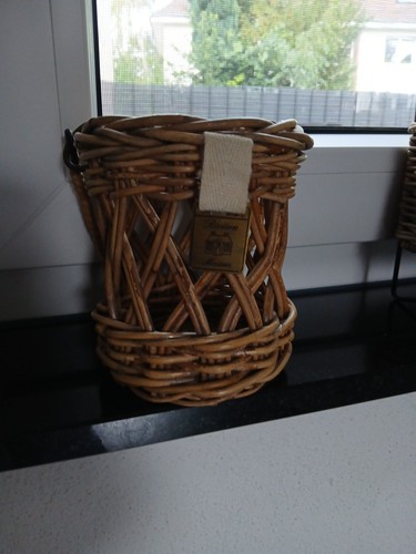 2er set rattan - windlicht, mit