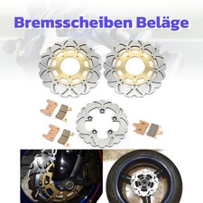 Bremsscheiben Vorne Hinten Beläge Für Suzuki GSX-R 1000 K5 K6 2005 2006 GSXR1000