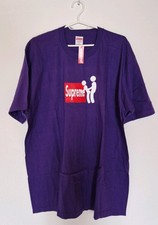 Supreme Purple Stick Tee