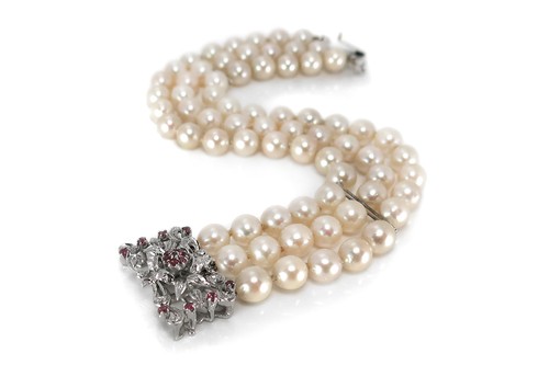 Armband mit akoya perlen - armband,