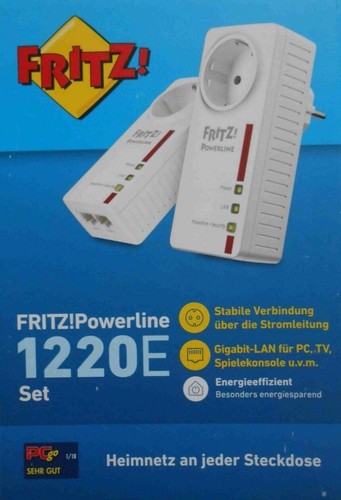 Avm fritz powerline 1220e set - fritz!,