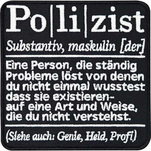 Polizei abzeichen polizist - polizei,