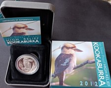 Silbermünze Kookaburra 2012