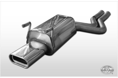 Fox sportauspuff 1x160x80mm - fox,