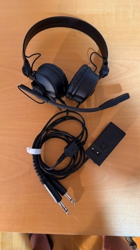 Sennheiser aviation headset - aviation,